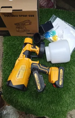 Dewalt 118v Cordless Electric Spray Gun, Also Known As A Portable