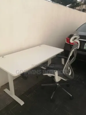 Electrical Sit/Stand Desk 1.6mt With Mesh Office Chair
