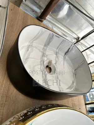 Black And White Countertops Basin