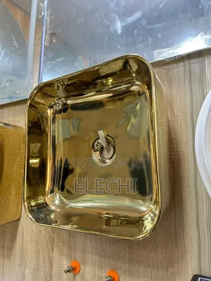 Gold Countertop Basin