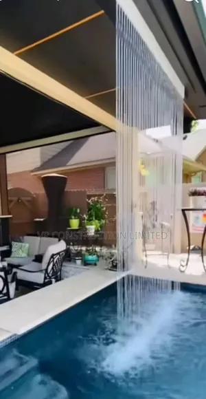 Indoor Swimming Pool With Fountain