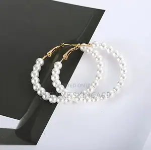Boho Style Gold Plated Imitation Pearl Earrings