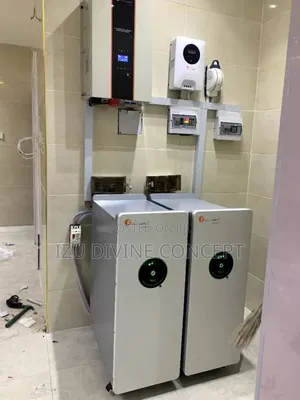 10kva Inverter Setup and 30kwh Lithium Battery Backup