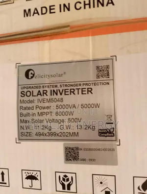 Felicity Inverter 5kva 48v Ivem
