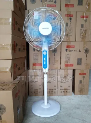 Charweek Rechargeable Solar Fan With Solar Panel,1bulb Usb