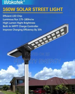 Wakatek Solar Street Light 160watt