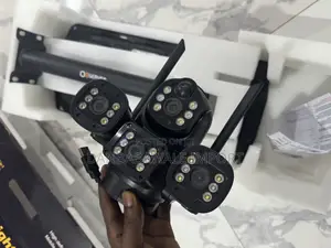 Ai Powered Observer Triple Lens Solar Cctv Camera Street Light 4g/5g
