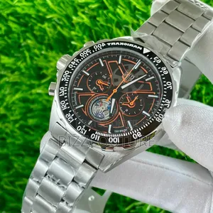 Original Tag Heuer Silver Stainlesssteel Chronograph Mechanical Watch