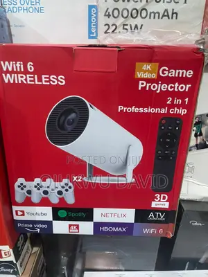 Wifi 6 Game Projector