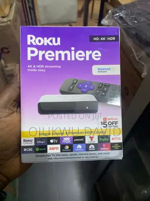 Roku Premiere -HDR Streaming Media Player Wi-Fi Enabled