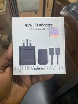 Amsung Charger 45w Super Fast Charger Adaptar