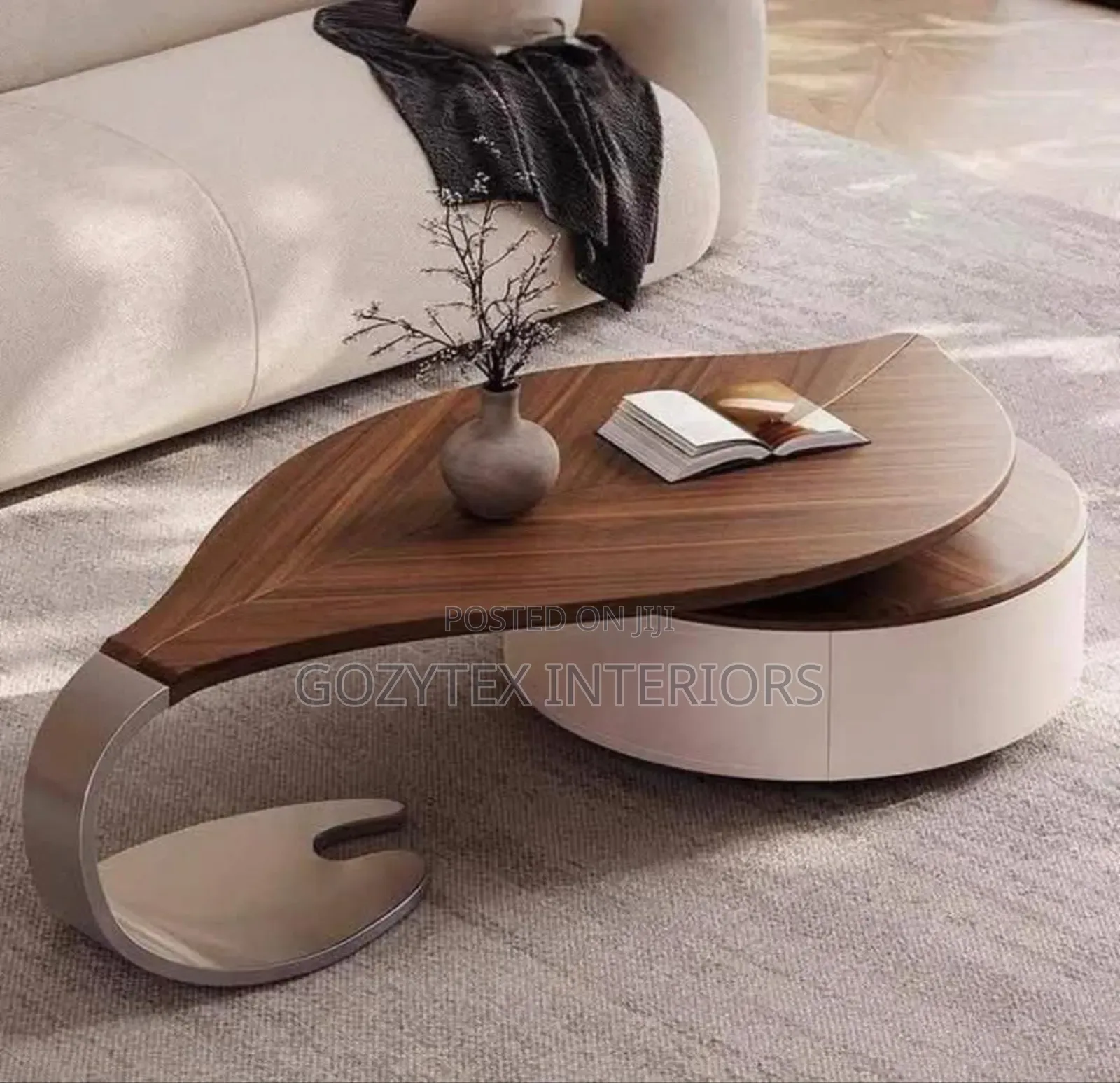Leaf Shaped Centre Table
