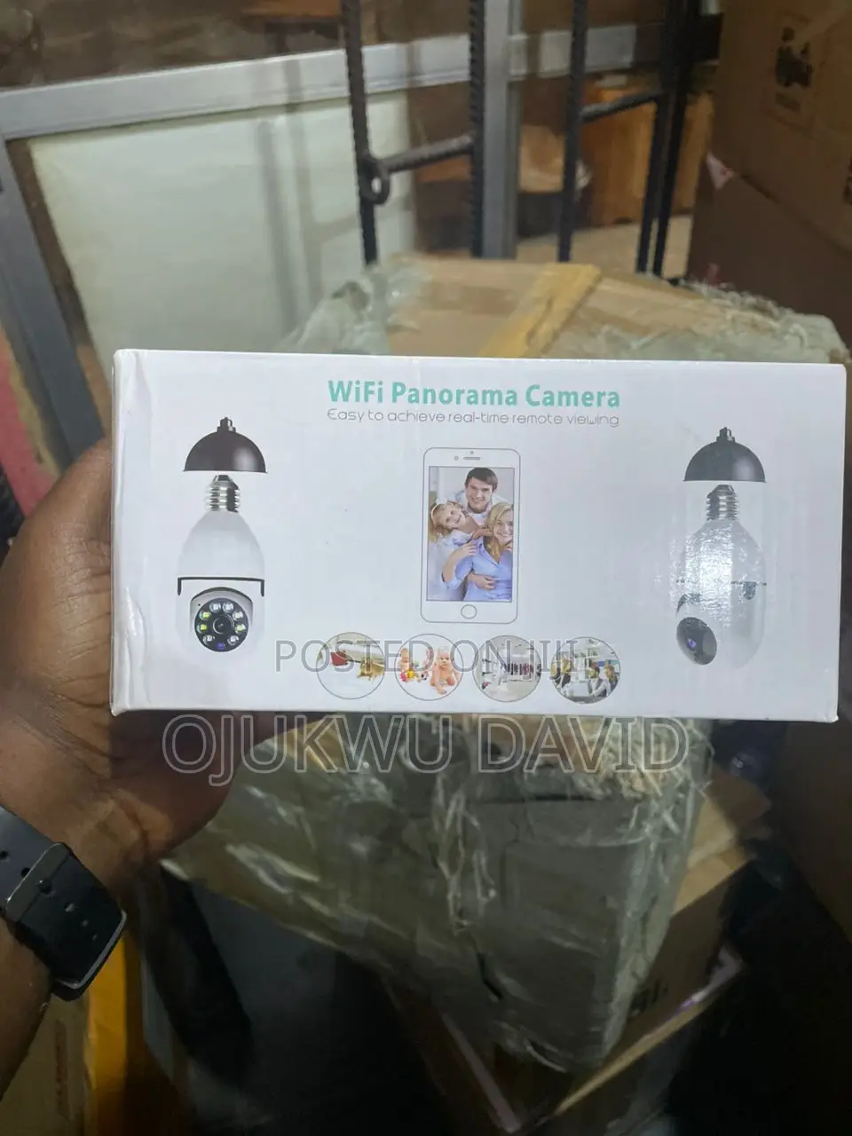 Panorama 4x Zoom Wifi Security Camera