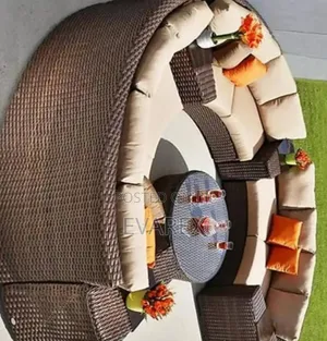 Rattan Luxury Round Sofa Chair 9 Seater
