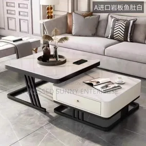 Centre Table With Trolley Leg