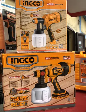 Battery Spray Gun (20v 580w) 800 Ml