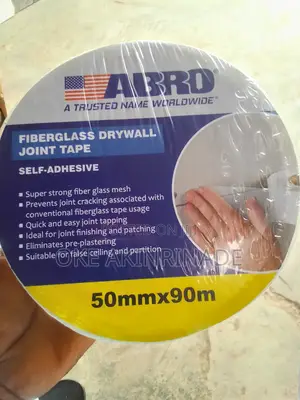 Abro Fiberglass Drywall Joint Tape (Self-Adhesive) 50mm by 90m