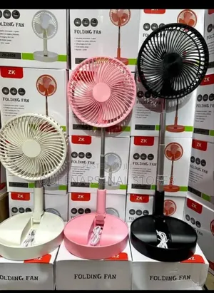 Long Pole Foldable Fan