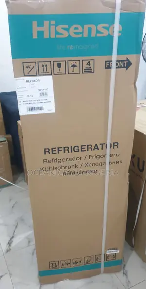 Sleek Design Hisense Ref200dr Refrigerator (154 Litres, Double Door)