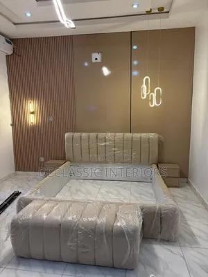 Luxurious Bed Frame With Wallclading