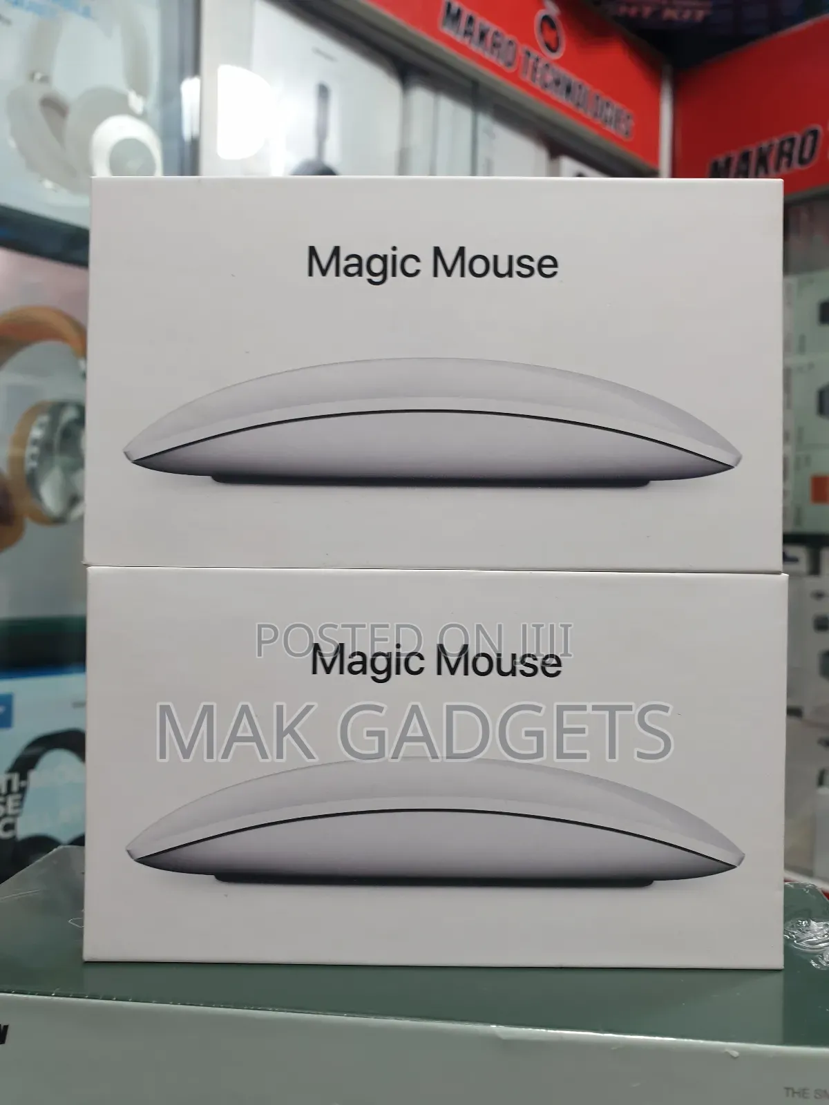 Apple Magic Mouse - White Multi-Touch Surface ​ 