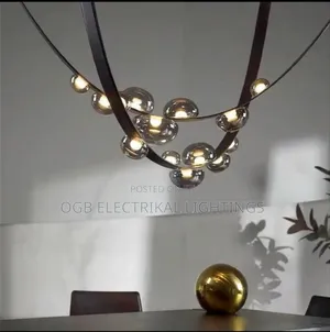 Nordic Smoky Gray Glass Pendant