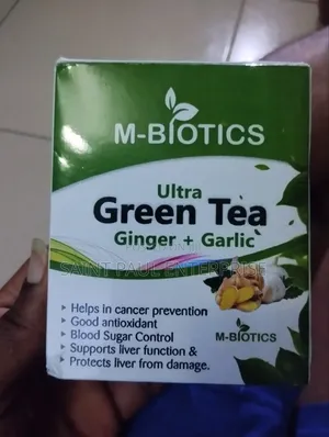 Green Tea With Ginger and Garlic