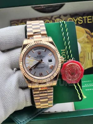 Original Rolex Gold Stainless Steel Calendar Quartz Watch