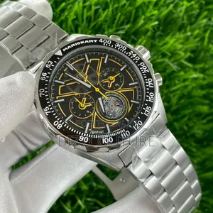 Original Tag Heuer Silver Stainless Steel, Mechanical Quartz Watch