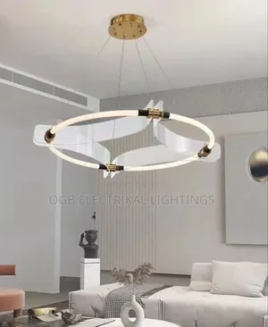 Glass Designer Round Led Chandelier