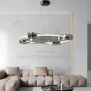 Glass Designer Round Led Chandelier