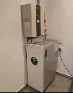 10kva Inverter Setup and 15kwh Lithium Battery Backup