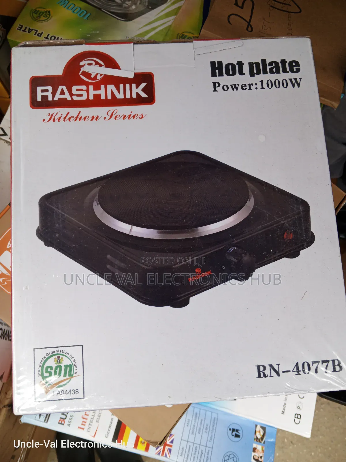 Rashnik Single Electric Hotplate