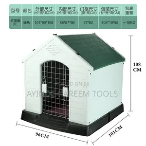 Xl-Sized Plastic Dog House