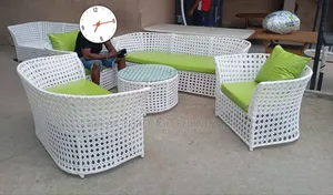 White Rattan Sets