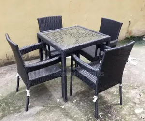 Rattan Chairs Set