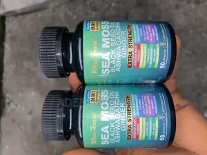Sea Moss Black Seed Oil Ashwagandha Ginger