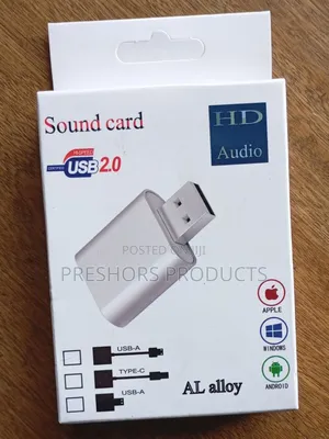 Soundcard Usb 20 Hd Audio