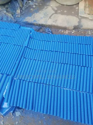 Bolt and Nut With Washers Blue Type.