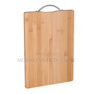 Big Sized Bamboo Wooden Chopping/Cutting Board With Handle(Dozen)