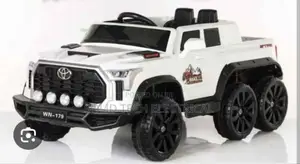 Luxury White Toy Car for Rich Kids