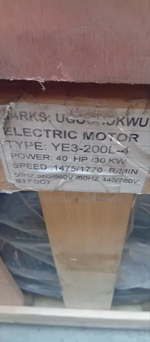 30kw Electric Motor 40hp 147rpm