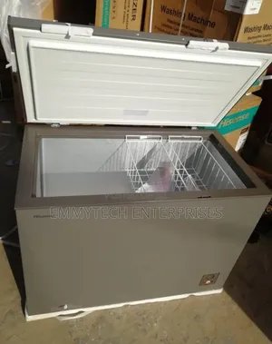 Hisense Freezer 340hs, 250liters, Silver Color