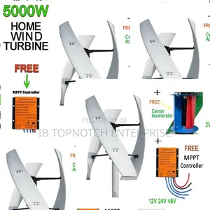 Drastically Cut Energy Bills: Your 5000w 48v Vertical Wind Turbine