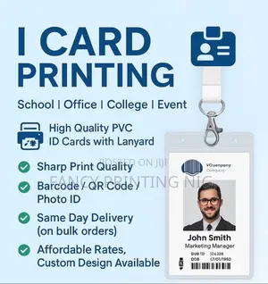 Quality Id Card and Lanyard Printing