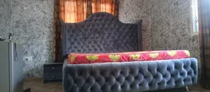 Full Padded Bed Frame