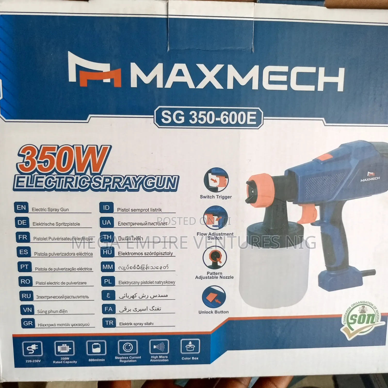 Electric Spray Gun