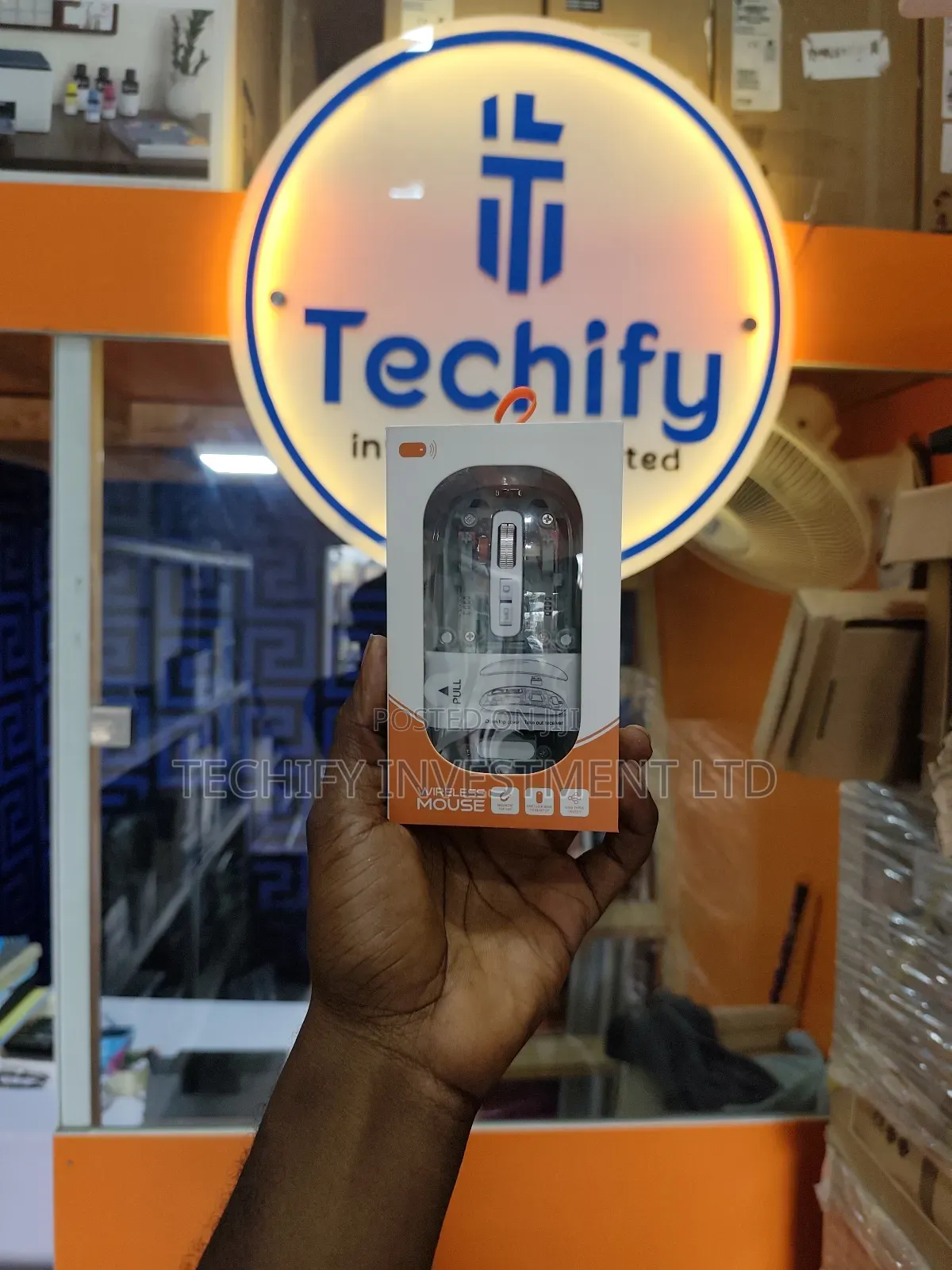 Transparent Wireless Rechargeable Mouse