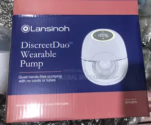 Discreet Wearable Breast Pump With Feeding Bottle
