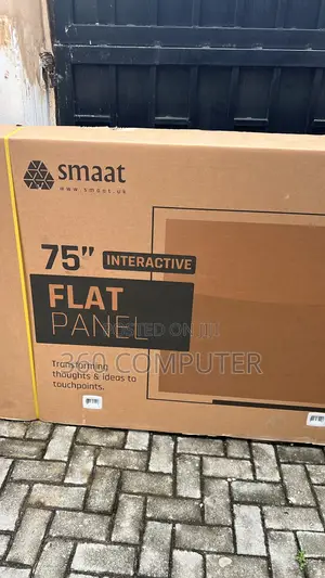 75” Smaat Interactive Flat Panel Smart Board